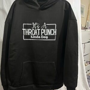 Black Graphic Hoodie